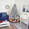 7ft. Unlit Flocked West Virginia Fir Artificial Christmas Tree